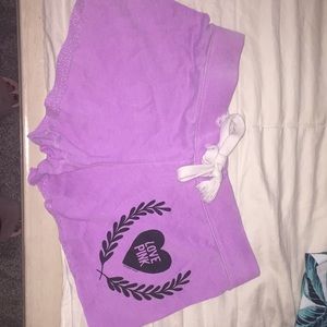 Pink shorts